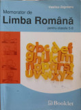 MEMORATOR DE LIMBA ROMANA PENTRU CLASELE 5-8-VASILICA ZEGREANU