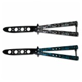 Cumpara ieftin Set de doua briceaguri de antrenament, DEPOX&reg;, 22 cm, multicolor