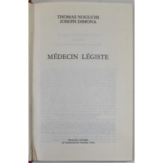 MEDECIN LEGISTE par THOMA NOGUCHI et JOSEPH DIMONA , 1983