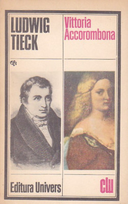 LUDWIG TIECK - VITTORIA ACCOROMBONA ( CLU ) foto