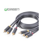 3 RCA to 3 RCA Audio Cable Male to Male Aux Cable-Lungime 5 metri, Ugreen