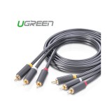 3 RCA to 3 RCA Audio Cable Male to Male Aux Cable-Lungime 1.5 Metri