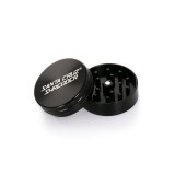 Cumpara ieftin Grinder Metalic Santa Cruz Shredder Medium Negru, 2 Parti, Diametru 53mm, Aluminiu Anodizat, Fabricat SUA