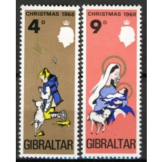 Gibraltar 1968 - Craciun, serie neuzata
