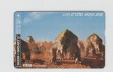 bnk card Cartele telefonice - Israel - fauna - dinozauri - Torosaour
