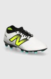 New Balance ghete de fotbal korki Tekela V4 Magique FG culoarea alb, ST3FH45