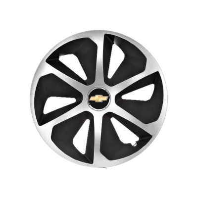 Set 4 capace roti Roco Gri-Negru R16 Compatibil Cu Chevrolet foto