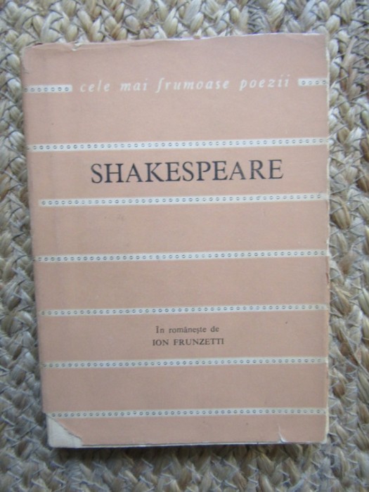 SONETE - WILIAM SHAKESPEARE