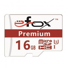 Card memorie microsd 16gb efox (cip samsung) blister foto