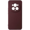 Husa silicon TPU Matte visiniu inchis pentru Honor Magic6 Pro