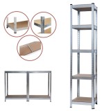 Nagy teherb&iacute;r&aacute;s&uacute; polc 180x40x40 cm 150 kg kr&oacute;m