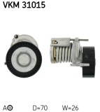 SKF VKM 31015 rola intinzator,curea transmisie