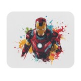 MousePAD Gaming/personal, rotund, pentru pasionatii de desene animate, Eroi Marvel, Iron Man