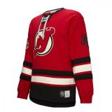 New Jersey Devils hanorac de bărbați Heritage Lace-Up Crew Vintage Logo - XL