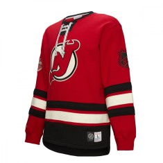 New Jersey Devils hanorac de bărbați Heritage Lace-Up Crew Vintage Logo - M foto