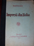 IMPRESII DIN ITALIA IOAN PETROVICI 1930