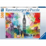 Cumpara ieftin Puzzle Carte Postala Paris, 500 Piese, Ravensburger