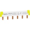 Bareta de alimentare 1P busbar pin 6M 100A Acti9 Schneider A9XPH106