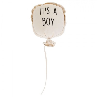 Decoratiune perete balon Childhome, 35x26x8 cm, Baiat foto