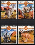 Timbre Insulele Solomon 2017, Serie Completa Canguri, Colectie Straine Dupa 1950, Tema Fauna, Set Filatelie