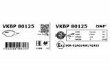 Set placute frana fata SKF VKBP80125
