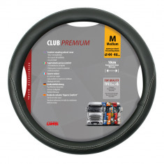 Husa Volan Camion Lampa Club, 44/46cm, Negru