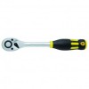Cheie cu clichet Topmaster 330167, 1/4&quot;, 150mm, Crom Vanadiu