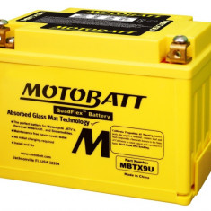 Baterie Moto Motobatt 10,5Ah 160A 12V MBTX9U