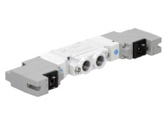 Ventil electromagnetic 1-7 bar 5/2 bistabil aluminiu IP65