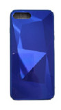 Huse telefon cu textura diamant Iphone 7 Plus ; Iphone 8 Plus , Albastru