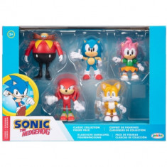 Sonic The Hedgehog Classic Collection Set 5 Figurine articulate 6.5 cm