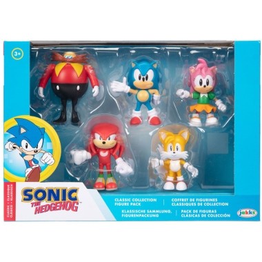 Sonic The Hedgehog Classic Collection Set 5 Figurine articulate 6.5 cm foto