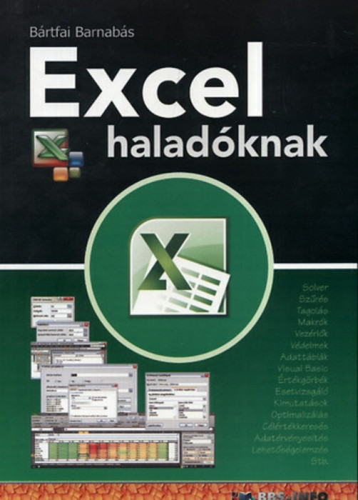 Excel halad&oacute;knak - B&aacute;rtfai Barnab&aacute;s