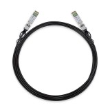 Cablu TP-Link 3 Metri 10G SFP+ Direct Attach, 10G SFP+ conector la ambele capete &quot;SM5220-3M&quot; (include timbru verde 0.25 lei)