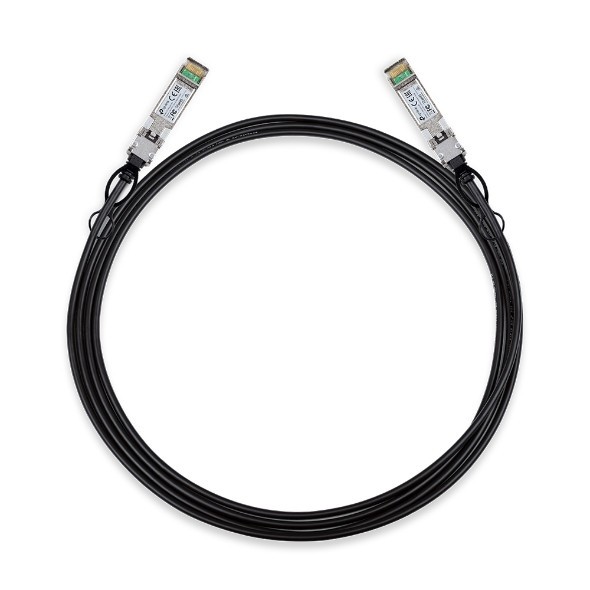 Cablu TP-Link 3 Metri 10G SFP+ Direct Attach, 10G SFP+ conector la ambele capete &quot;SM5220-3M&quot; (include timbru verde 0.25 lei)
