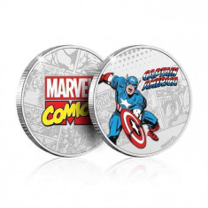 Jucarie Coin Marvel Cap America foto