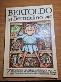carte pentru copii - bertoldo si bertoldino - din anul 1984 - format mare