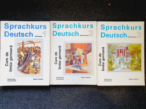 SPRACHKURS DEUTSCH CURS DE LIMBA GERMANA (3 volume)