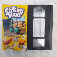caseta video VHS desene animate Aventuri in orasul ratelor, Sitting Ducks RO sub foto