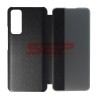 Husa Smart View Huawei P Smart 2021, Flip Cover, Neagra