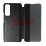 Husa Smart View Huawei P Smart 2021, Flip Cover, Neagra