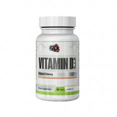 Vitamina D3, 5000 IU, 100 Capsule, Pure Nutrition USA foto