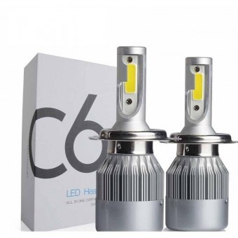 Kit Becuri Led H7 3800Lm 36W C6 foto