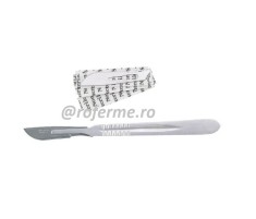 Maner bisturiu castrare nr. 4, inox