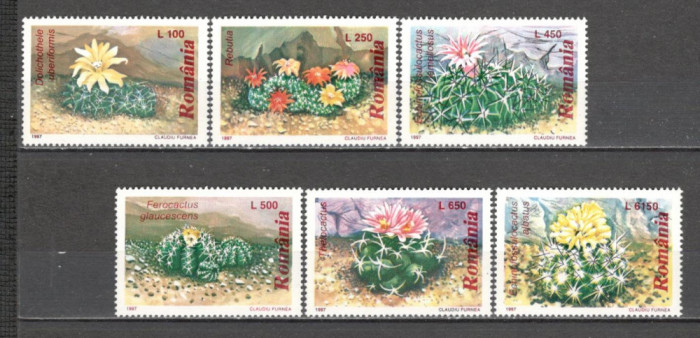 Romania.1997 Flori de cactusi DR.660