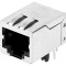 Soclu RJ45 Ecranat cu Transformator de Separare THT PIN 8