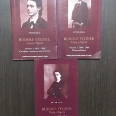 RUDOLF STEINER - VIATA SI OPERA - VOL 1-3 - PETER SELG