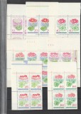 ROMANIA 1968 LP 678 MUSCATE DE GRADINA BLOCURI DE 4 TIMBRE COLT DE COALA MNH