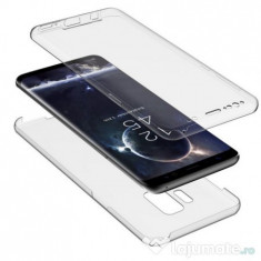 Husa Invizible 360 de grade (fata-spate) pentru Samsung Galaxy S6 Edge ,Silicon foto