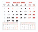 Maxi Calendar De Birou 2024 - Editura Crime Scene Press